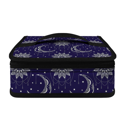 Boho Sun And Moon Pattern Print Small Lunch Bag