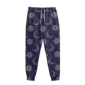 Boho Sun And Moon Pattern Print Sweatpants