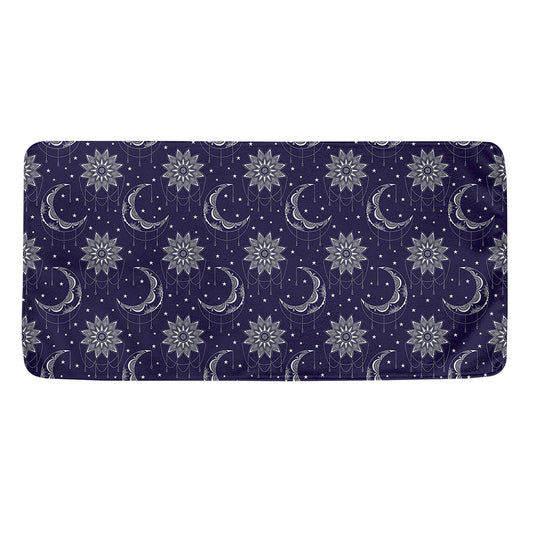 Boho Sun And Moon Pattern Print Towel