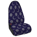 Boho Sun And Moon Pattern Print Waterproof Car Seat Cover