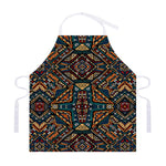 Boho Tribal Aztec Pattern Print Adjustable Apron