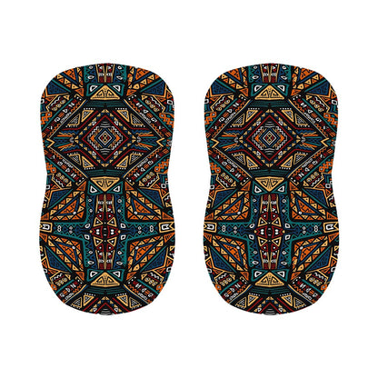 Boho Tribal Aztec Pattern Print Bar Stool Covers