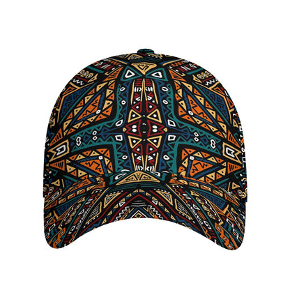 Boho Tribal Aztec Pattern Print Baseball Cap