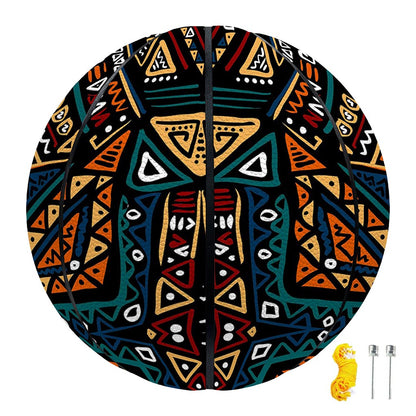 Boho Tribal Aztec Pattern Print Basketball