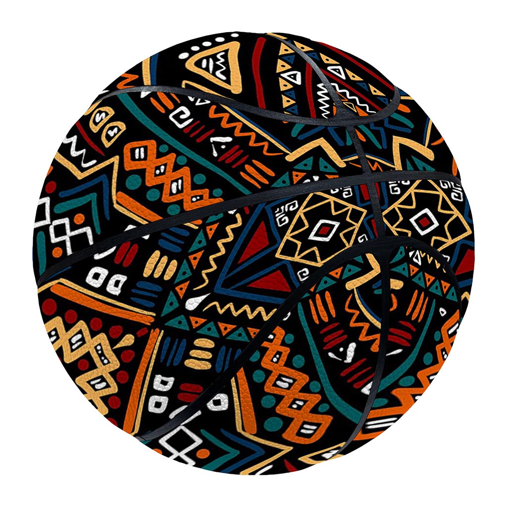 Boho Tribal Aztec Pattern Print Basketball