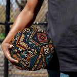 Boho Tribal Aztec Pattern Print Basketball