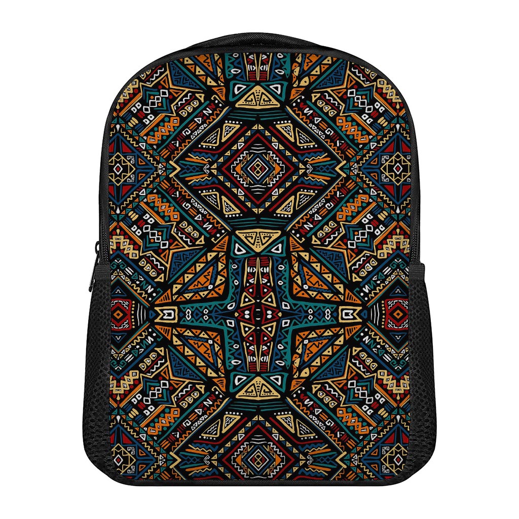 Boho Tribal Aztec Pattern Print Casual Backpack