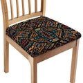 Boho Tribal Aztec Pattern Print Chair Cushion Cover