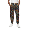 Boho Tribal Aztec Pattern Print Cotton Sweatpants
