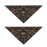 Boho Tribal Aztec Pattern Print Dog Bandana