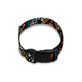 Boho Tribal Aztec Pattern Print Dog Collar