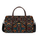 Boho Tribal Aztec Pattern Print Duffle Bag