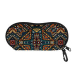 Boho Tribal Aztec Pattern Print Glasses Case