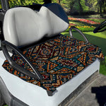 Boho Tribal Aztec Pattern Print Golf Cart Seat Cover
