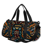 Boho Tribal Aztec Pattern Print Gym Bag