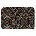 Boho Tribal Aztec Pattern Print Indoor Door Mat