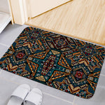 Boho Tribal Aztec Pattern Print Indoor Door Mat