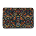 Boho Tribal Aztec Pattern Print Kitchen Mat