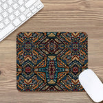 Boho Tribal Aztec Pattern Print Mouse Pad