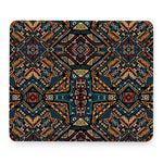 Boho Tribal Aztec Pattern Print Mouse Pad