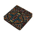 Boho Tribal Aztec Pattern Print Outdoor Seat Cushion Cover
