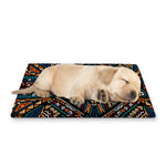 Boho Tribal Aztec Pattern Print Pet Cooling Mat Cover