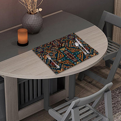 Boho Tribal Aztec Pattern Print Placemat