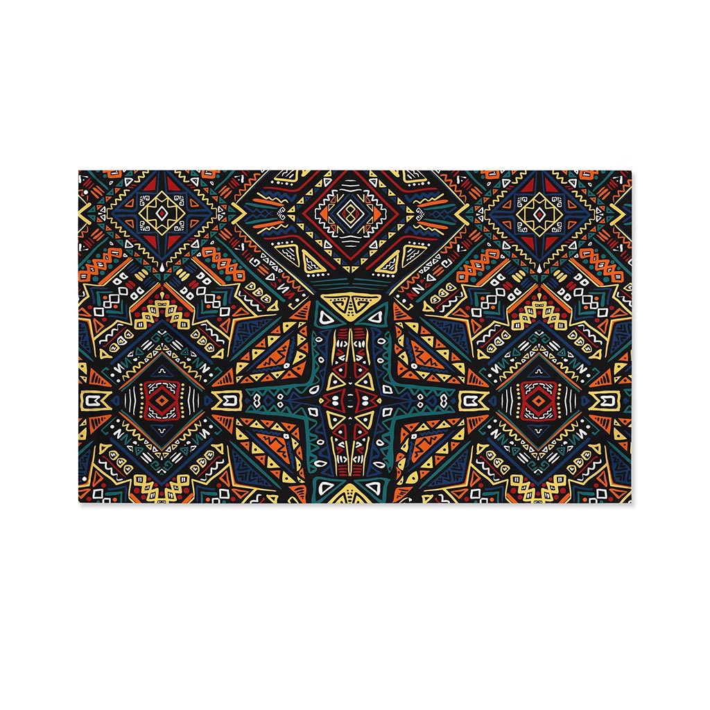 Boho Tribal Aztec Pattern Print Polyester Flag