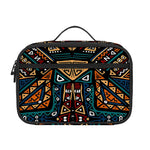 Boho Tribal Aztec Pattern Print Portable Lunch Bag
