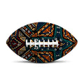 Boho Tribal Aztec Pattern Print Rugby Ball