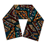 Boho Tribal Aztec Pattern Print Scarf