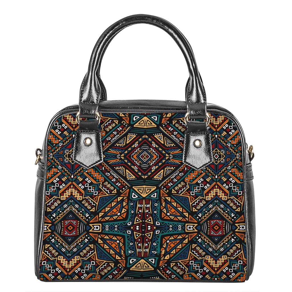 Boho Tribal Aztec Pattern Print Shoulder Handbag
