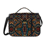 Boho Tribal Aztec Pattern Print Shoulder Strap Bible Bag