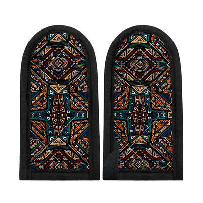 Boho Tribal Aztec Pattern Print Skillet Handle Cover