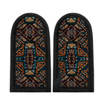 Boho Tribal Aztec Pattern Print Skillet Handle Cover