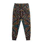 Boho Tribal Aztec Pattern Print Sweatpants
