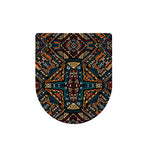 Boho Tribal Aztec Pattern Print Toilet Lid Cover