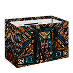 Boho Tribal Aztec Pattern Print Utility Tote Bag