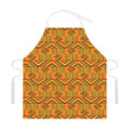 Bonwire Kente Pattern Print Adjustable Apron