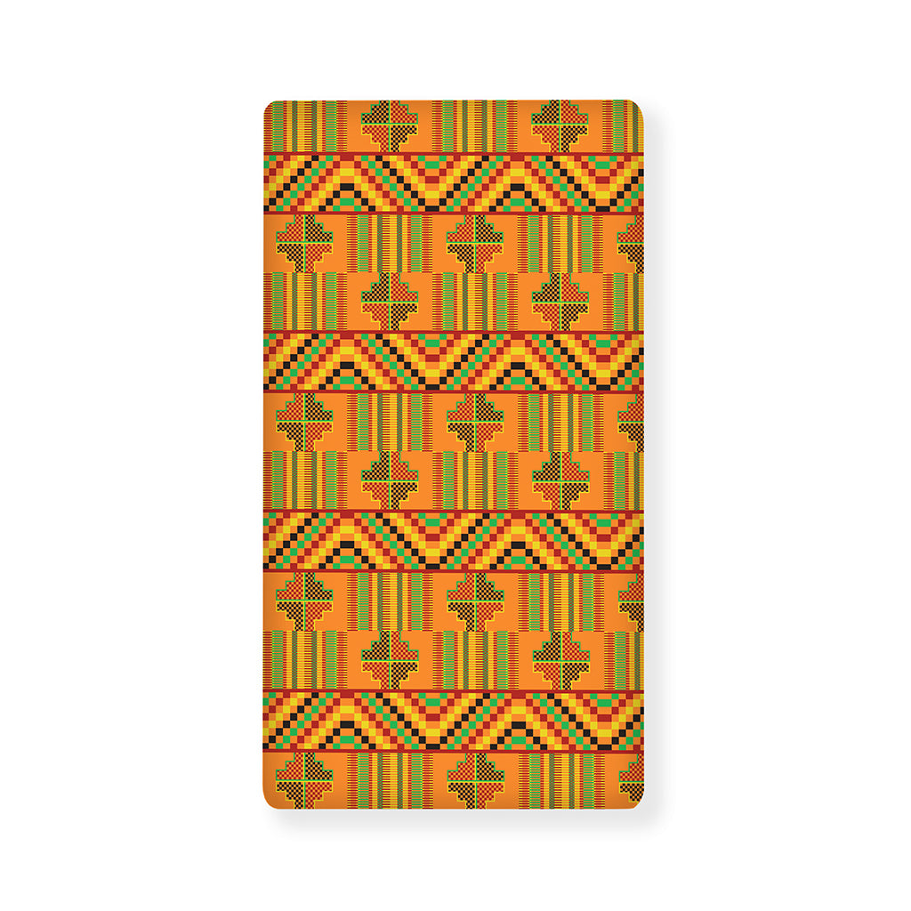 Bonwire Kente Pattern Print Baby Crib Sheet