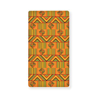 Bonwire Kente Pattern Print Baby Crib Sheet
