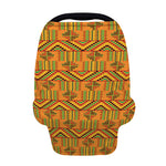 Bonwire Kente Pattern Print Baby Seat Cover