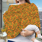 Bonwire Kente Pattern Print Baby Seat Cover