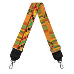 Bonwire Kente Pattern Print Bag Strap