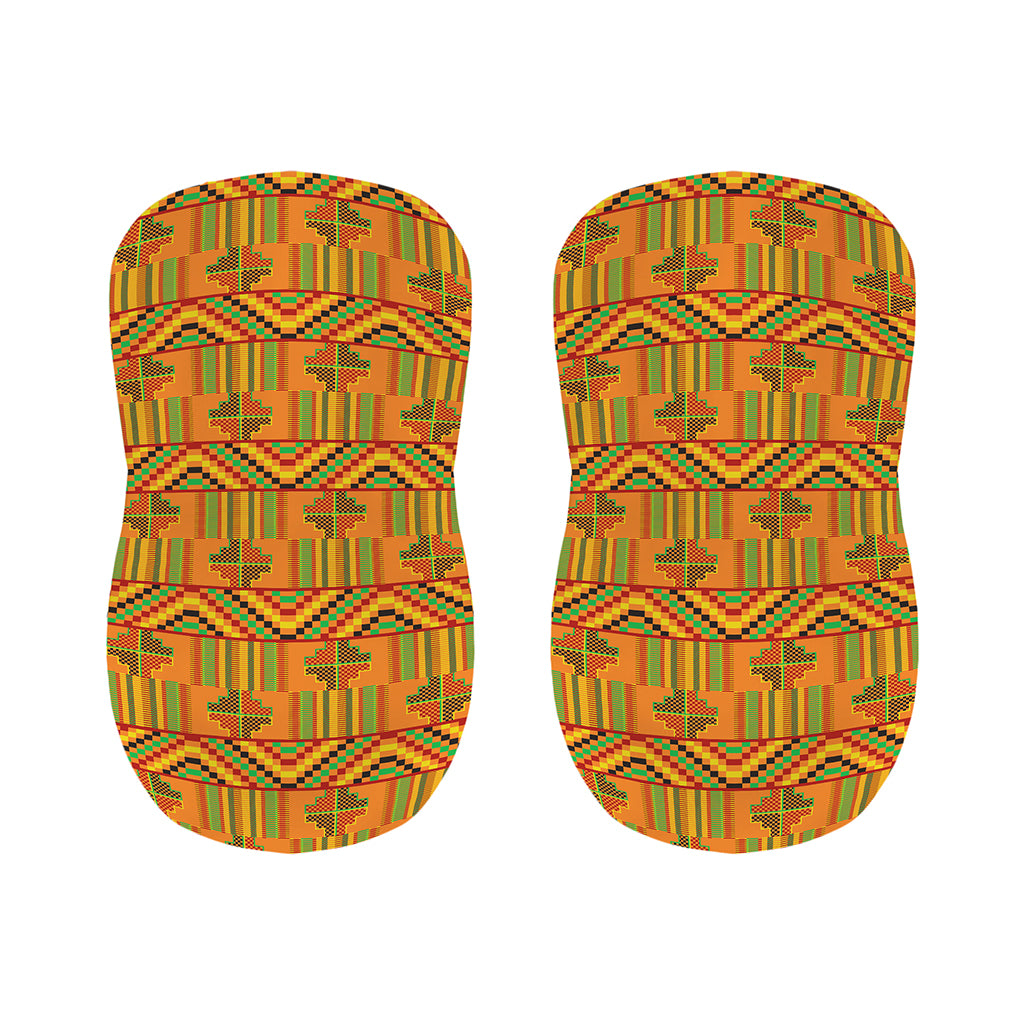 Bonwire Kente Pattern Print Bar Stool Covers