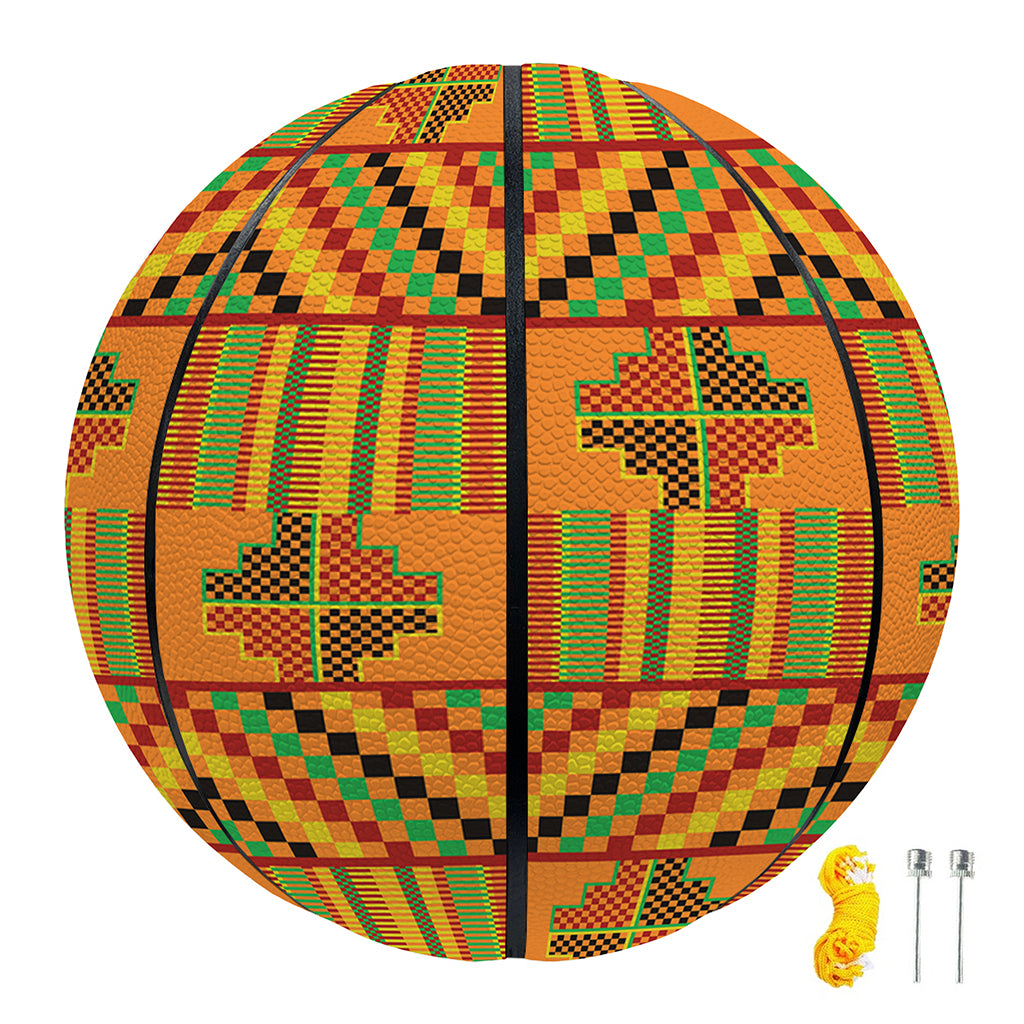 Bonwire Kente Pattern Print Basketball