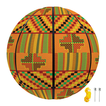 Bonwire Kente Pattern Print Basketball