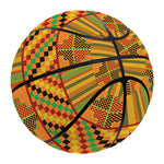 Bonwire Kente Pattern Print Basketball