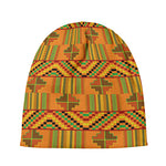 Bonwire Kente Pattern Print Beanie