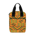 Bonwire Kente Pattern Print Bible Tote Bag